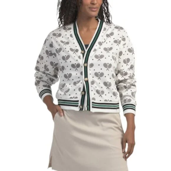 MOVE THEOLOGY Tennis Racquet Sweater - Picture 1 of 3